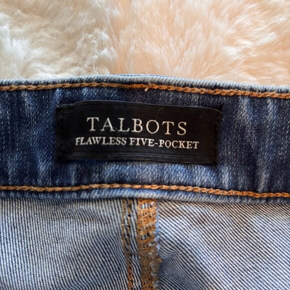 Talbots Flawless 5-Pocket Jeans Ankle length Size 14 NWT - Picture 5 of 5